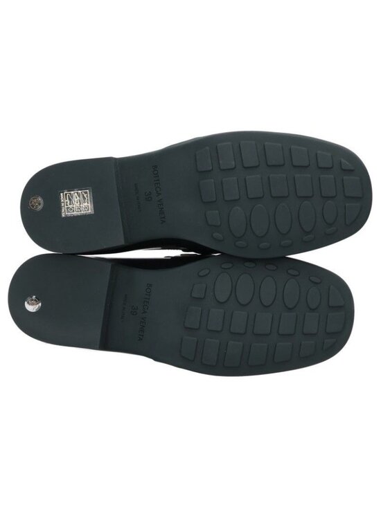 Bottega Veneta Leather Loafers with Horsebit main image 4